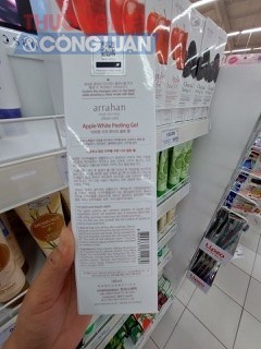 Sản phẩm 100% chữ nước nhoài nhưng không có nhãn phụ tại siêu thị Go Hải Phòng
