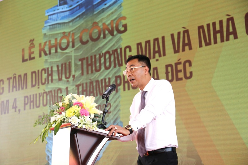 Ông Nguyễn Anh Tuấn, Phó Tổng Giám đốc Tập đoàn T&T Group phát biểu tại sự kiện