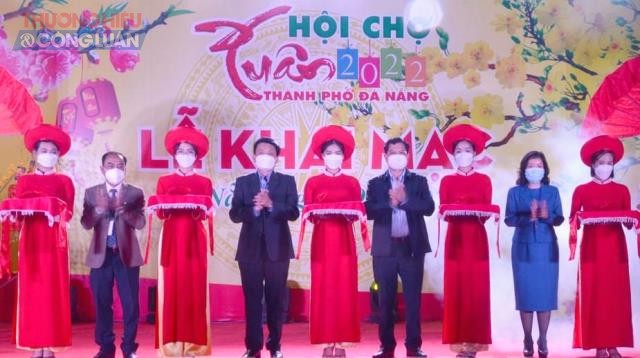 Đà Nẵng: Khai mạc Hội chợ Xuân 2022 tại Trung tâm Hội chợ triển lãm