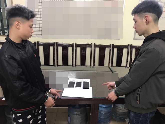 Bắt nhóm cướp gây ra hàng loạt vụ cướp giật trên địa bàn Hà Nội