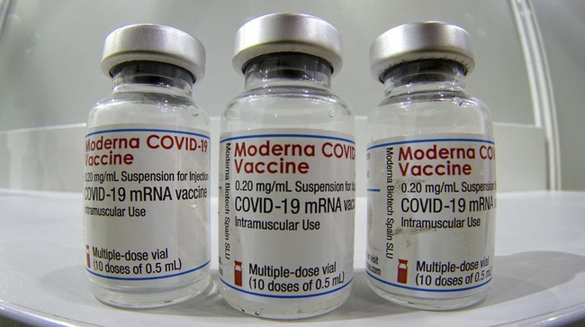 Cục Quản lý Dược đồng ý tiêm liều thứ 3 của vaccine Moderna bằng nửa liều cơ bản