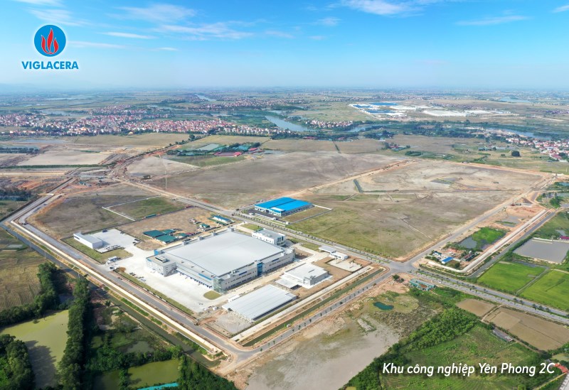 KCN Yên Phong 2C sở hữu vị trí đắc địa, hạ tầng vượt trội, đã có đất sạch, sẵn sàng đón các doanh nghiệp khảo sát và xây dựng nhà máy