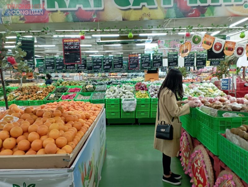 Một góc siêu thị MM Mega Market Thăng Long