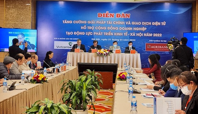 Tăng cường giải pháp tài chính và giao dịch điện tử hỗ trợ cộng đồng doanh nghiệp