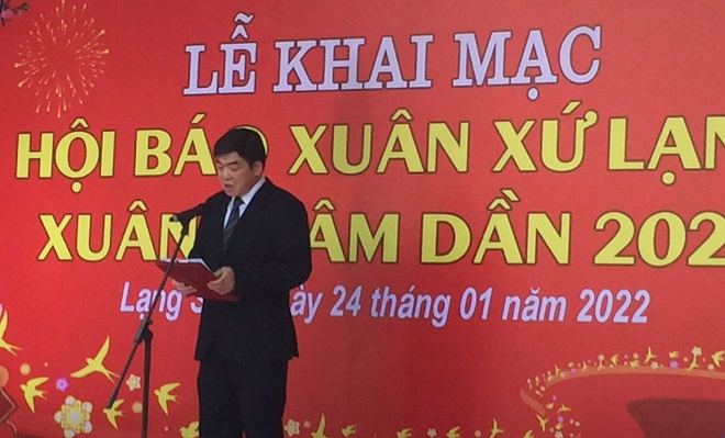 Khai mạc Hội báo Xuân Xứ Lạng 2022