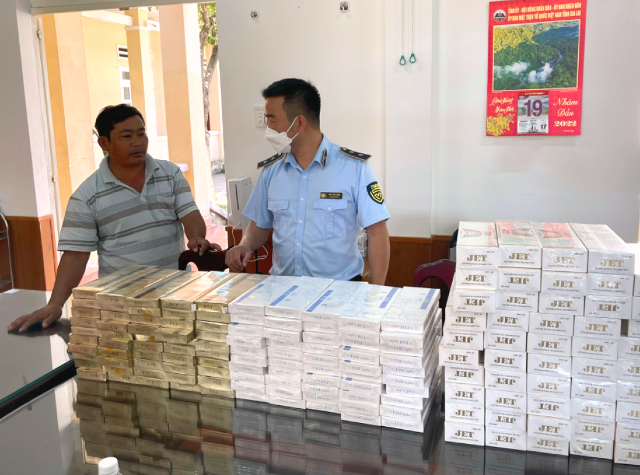 Gia Lai xử phạt một cá nhân 80 triệu đồng vì buôn bán thuốc lá lậu