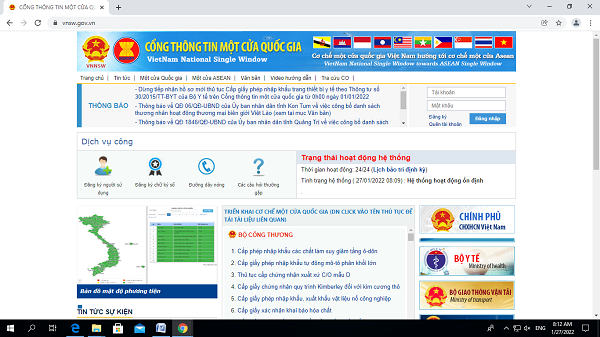 Chính thức triển khai Chức năng cảnh báo chống ùn tắc hàng hóa tại các cửa khẩu đường bộ