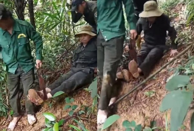 Đầu năm 2022, một cán bộ bảo vệ rừng bị hành hung ở Hương Thuỷ