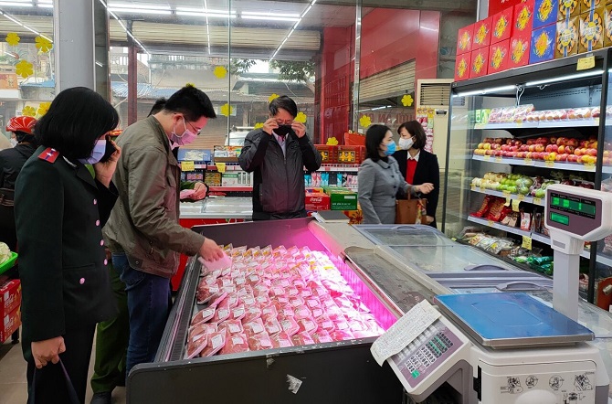 Huyện Chương Mỹ (Hà Nội): Tăng cường kiểm tra, giám sát an toàn thực phẩm dịp Tết Nguyên đán 2022