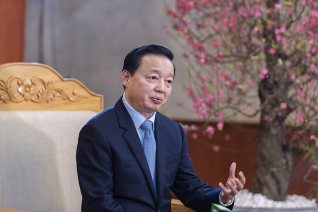 Bộ trưởng Bộ TN&MT Trần Hồng Hà nhấn mạnh những giải pháp phát triển kinh tế tuần hoàn