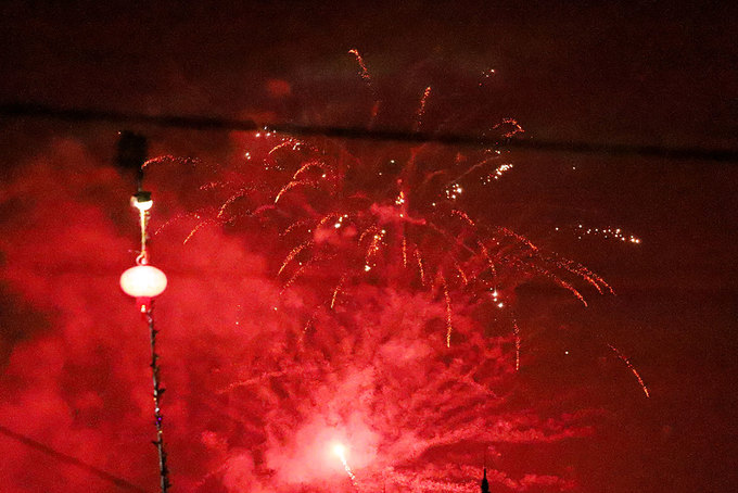 Công an Quảng Bình tạm giữ hàng chục đối tượng đốt pháo trái phép trong đêm giao thừa