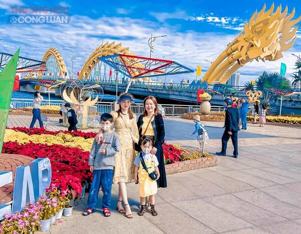 Khách du lịch đến Đà Nẵng tăng 16,71% trong dịp Tết Nguyên đán Nhâm Dần 2022