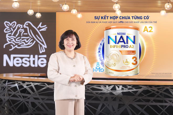 Bà Tanti Ermawati – Giám đốc Ngành hàng Dinh dưỡng trẻ sơ sinh và trẻ nhỏ của Nestlé Việt Nam