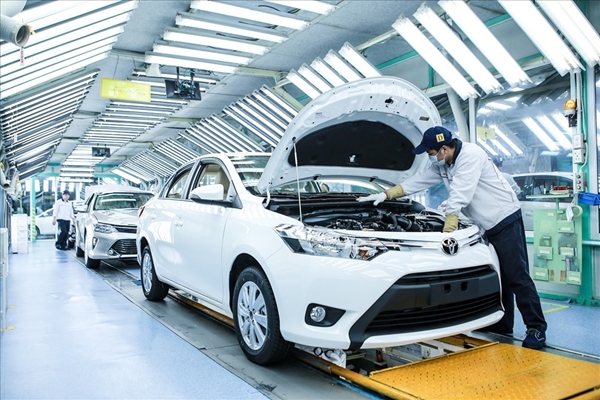 Lượng ô tô sản xuất trong nước tiếp tục tăng mạnh tháng đầu năm