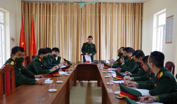 Kiểm tra công tác đón nhận chiến sĩ mới tại Trung đoàn 254 Bộ Chỉ huy Quân sự tỉnh Lào Cai