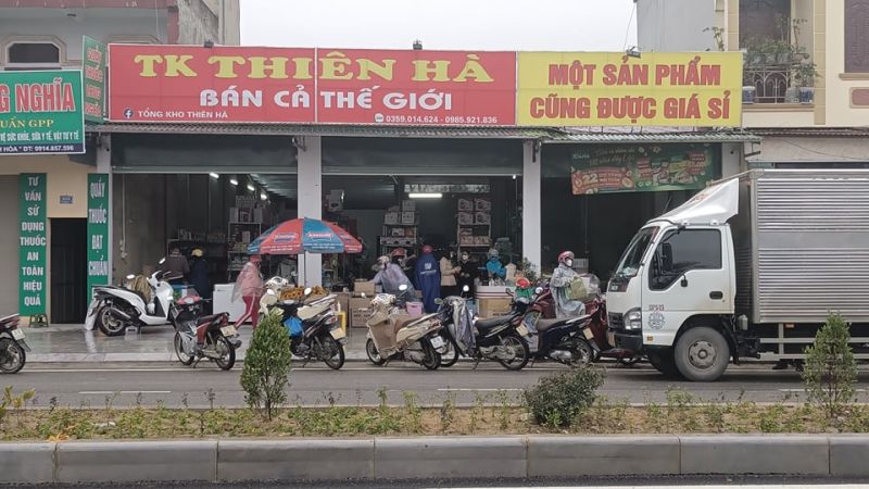 Với hành vi kinh doanh hàng giả, hàng hóa nhập lậu, cửa hàng TK Thiên Hà đã bị xử phạt