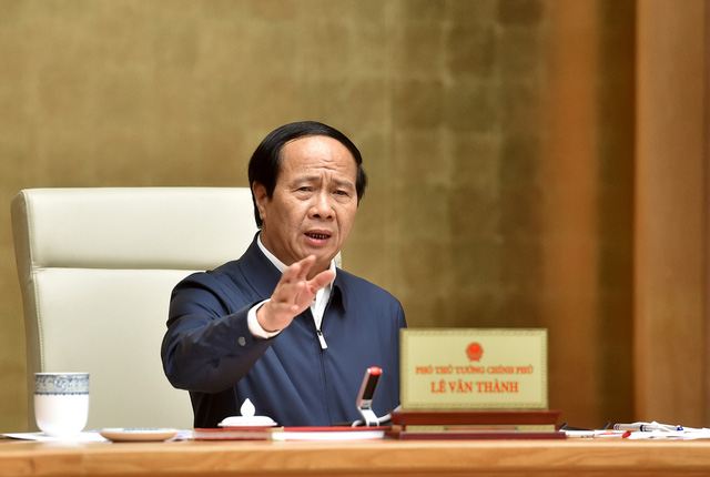 Phó Thủ tướng Lê Văn Thành: Năm 2022, phải quyết tâm hoàn thành 361 km cao tốc trục Bắc-Nam - Ảnh: VGP/Đức Tuân