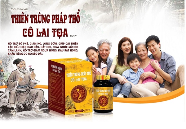 Viên Thảo Mộc Thiên Trùng Pháp Thổ Cô Lai Tọa H2VV tăng cường sức khỏe mùa dịch bệnh