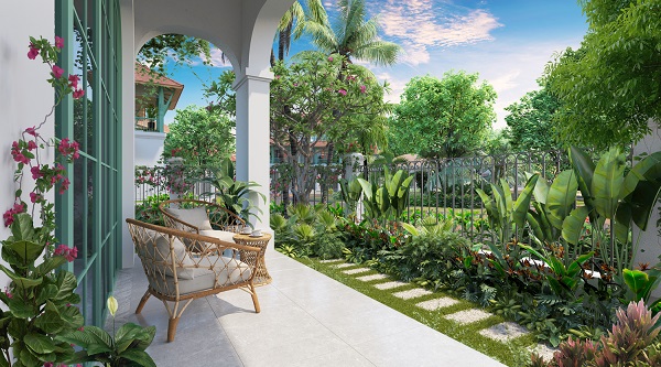 Sun Tropical Village gây ấn tượng mạnh ngay từ khi ra mắt. Ảnh minh họa: Sun Property