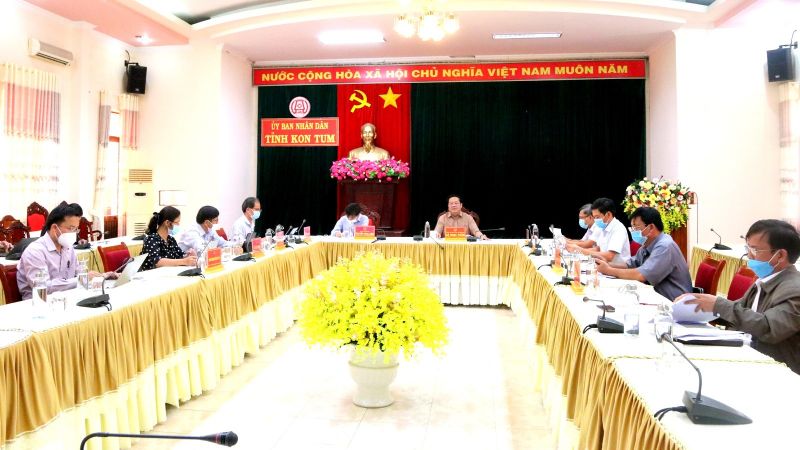 Kon Tum giải quyết các nội dung liên quan đến công tác đầu tư