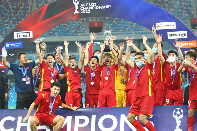 Đội tuyển U23 Việt Nam đã vô địch Giải Bóng đá U23 Đông Nam Á sau khi chiến thắng đội tuyển U23 Thái Lan với tỷ số 1-0.