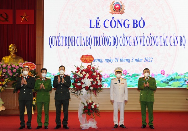 Ông Bùi Quang Bình được bổ nhiệm Giám đốc Công an tỉnh Hải Dương.