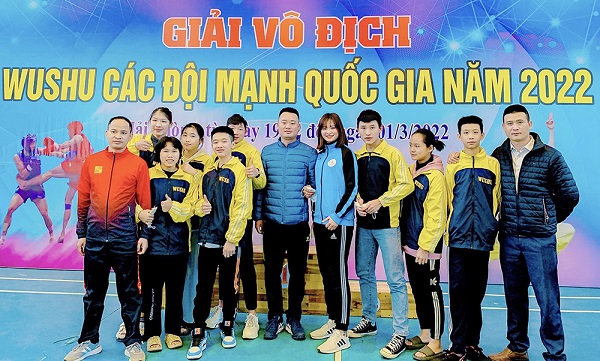 Đoàn Phú Thọ giành 6 Huy chương tại Giải Vô địch Wushu các đội mạnh Quốc gia năm 2022