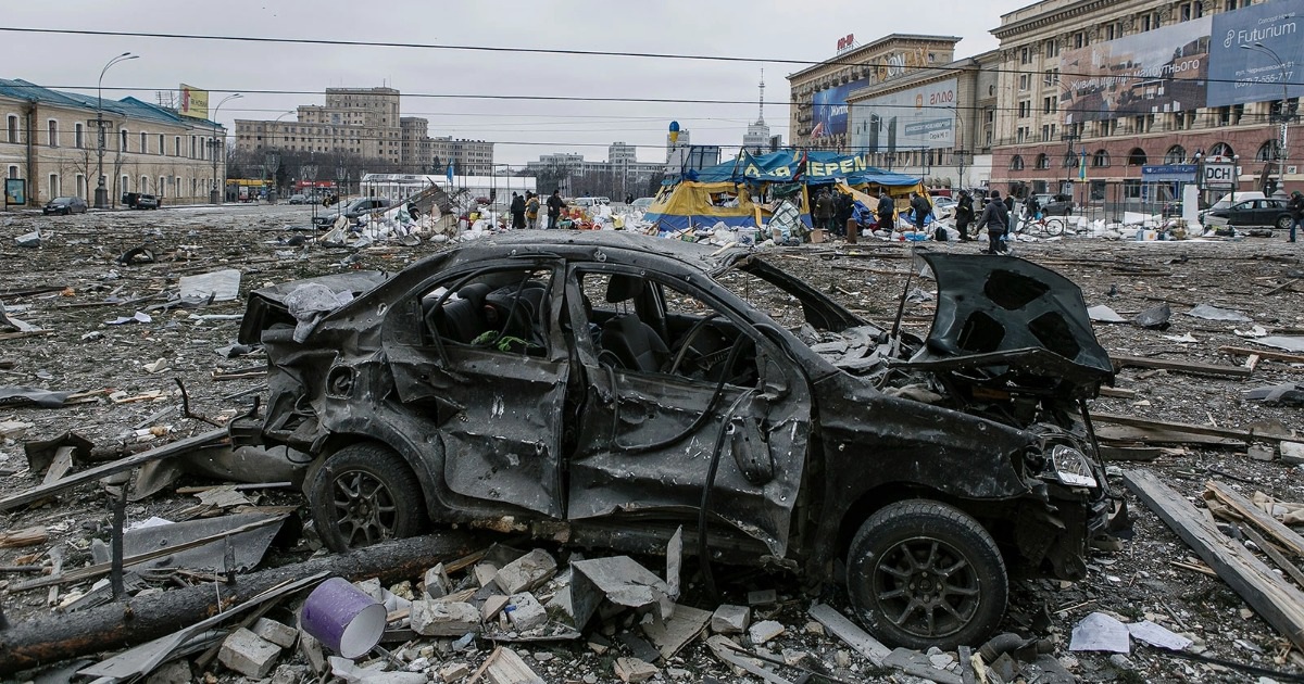 Thành phố lớn đầu tiên của Ukraine thất thủ