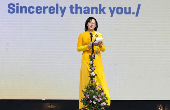Phó Chủ tịch UBND TP. Hồ Chí Minh Phan Thị Thắng phát biểu tại lễ khai mạc