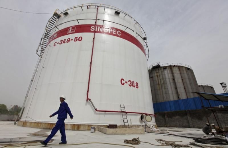 Tập đoàn dầu khí và hóa chất Trung Quốc (Sinopec). Ảnh TL
