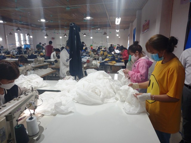 Kim ngạch xuất khẩu lĩnh vực dệt may luôn đạt tỷ trọng cao ở Thừa Thiên Huế