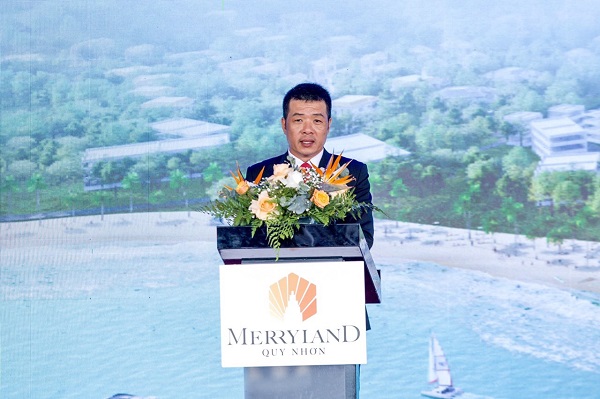 Ông Hà Quốc Minh – Đại diện Phát triển Kinh doanh Marriott International tại Việt Nam chia sẻ tại sự kiện