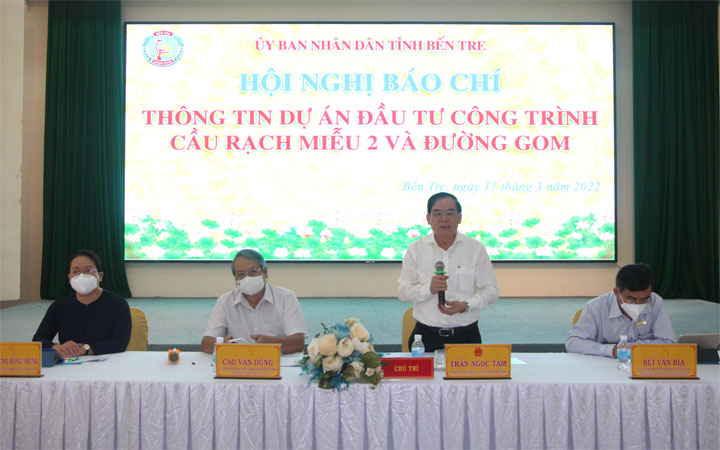 Bến Tre sắp khởi công xây dựng Cầu Rạch Miễu 2