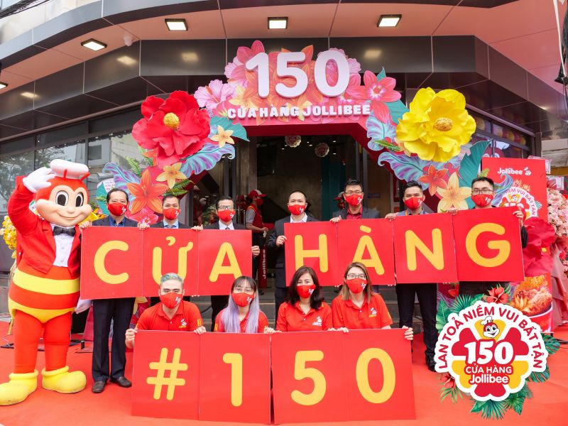 Chào mừng cửa hàng Jollibee thứ 150 tại thành phố Đà Nẵng