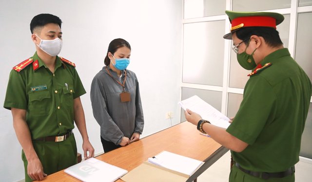 Công an TP. Đà Nẵng tống đạt quyết định khởi tố bị can đối với Nguyễn Thị Thùy Trang
