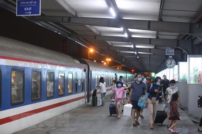 Đường sắt tổ chức chạy thêm nhiều tàu khách tuyến Hà Nội - Hải Phòng. Ảnh minh họa, nguồn internet