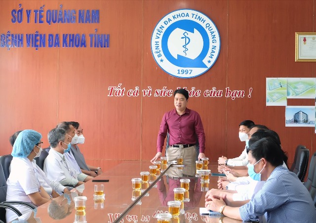 Phó Chủ tịch UBND Trần Văn Tân ghi nhận sự hỗ trợ kịp thời, nhân văn của Thaco.