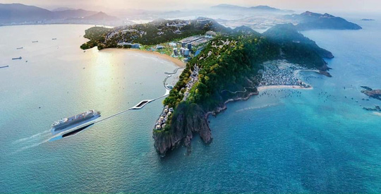 đảo Hải Giang - Quy Nhơn có vị thế tuyệt đẹp