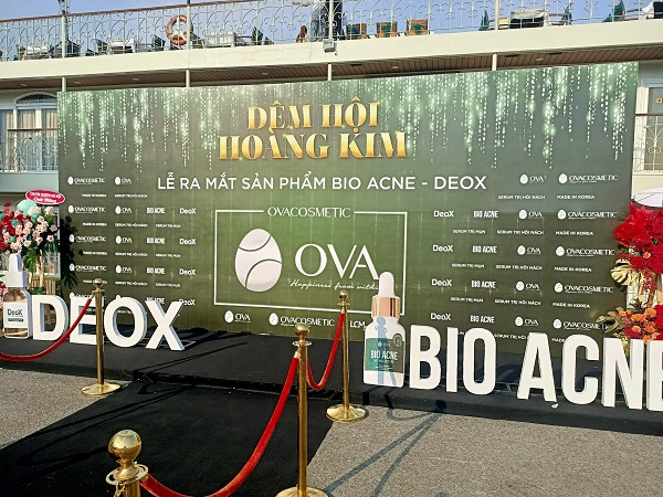 Công ty TNHH OVA Việt Nam tổ chức Lễ ra mắt sản phẩm BIO ACNE và DEOX