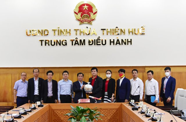 UBND tỉnh Thừa Thiên Huế làm việc với Thai Vietjet