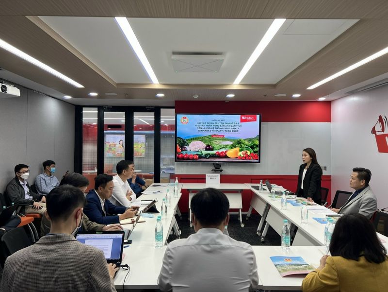 Đẩy mạnh tiêu thụ nông sản nội địa, WinMart/WinMart+ tăng cường quảng bá và tiêu thụ nông sản Sơn La