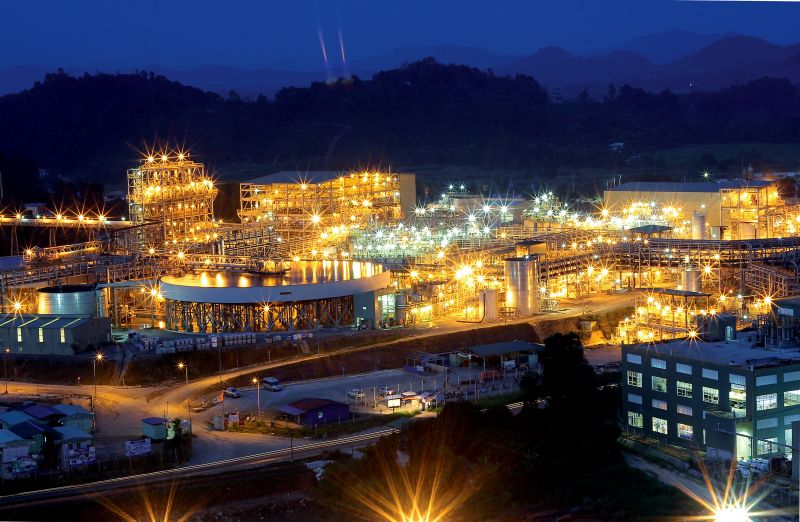 Toàn cảnh Công ty TNHH Khai thác chế biến khoáng sản Núi Pháo