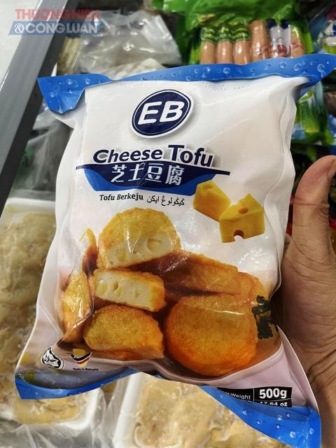 Đậu Hũ Phô Mai EB Cheese Tofu 500g xuất xứ từ Malaysia