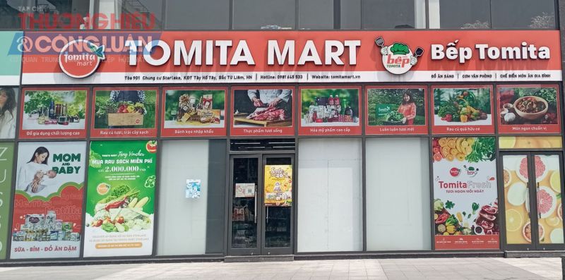 "Mê cung" sản phẩm trắng thông tin, thực phẩm không dấu kiểm dịch của siêu thị Tomita Mart