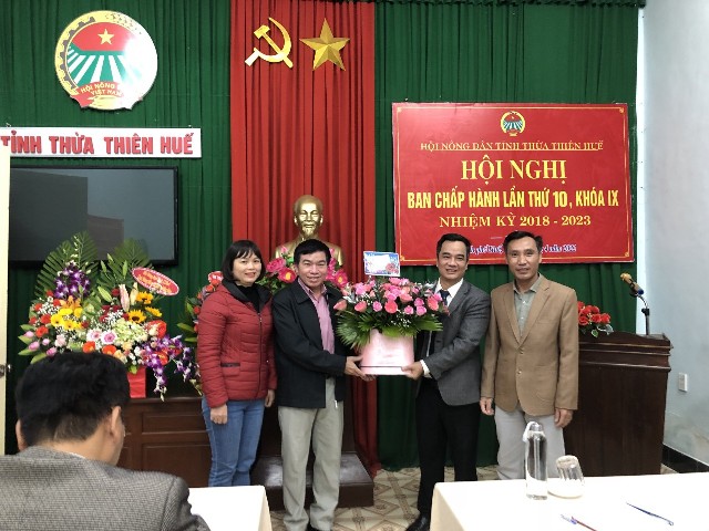 Hội nghị BCH Hội Nông dân tỉnh Thừa Thiên Huế đã bầu ông Nguyễn Chí Quang làm Chủ tịch Hội