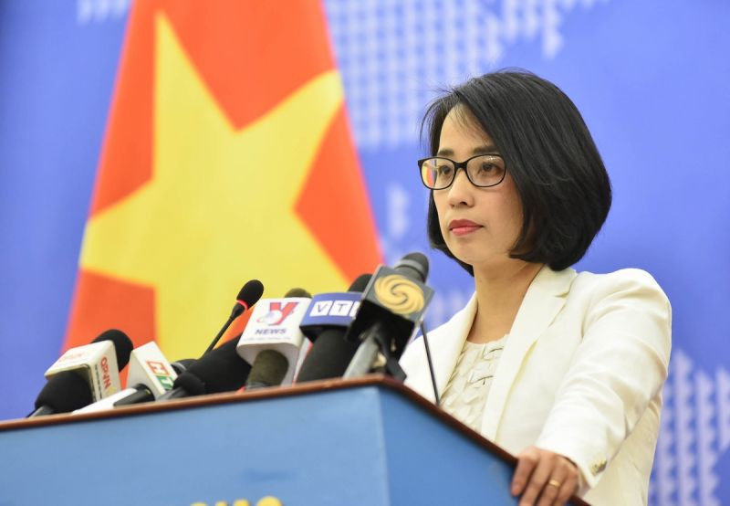 Phó phát ngôn viên Bộ Ngoại giao Phạm Thu Hằng