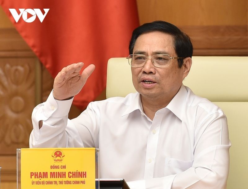 Thủ tướng Chính phủ Phạm Minh Chính. (Ảnh VOV)