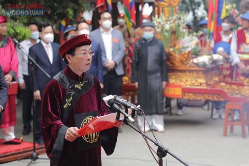 Chủ tịch UBND tỉnh Phú Thọ Bùi Văn Quang, Chủ lễ Giỗ Tổ đọc Chúc văn Giỗ Tổ Hùng Vương