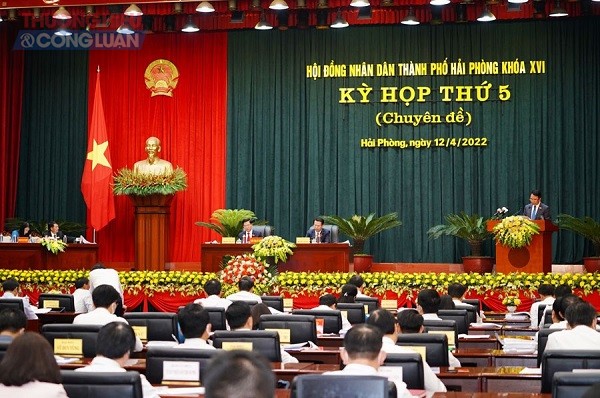HĐND TP. Hải Phòng sẽ xem xét, cho ý kiến và quyết định 20 nội dung quan trọng trong kỳ họp thứ 5