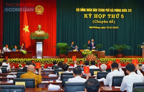 Kỳ họp thứ 5 HĐND TP. Hải Phòng khóa XVI, nhiệm kỳ 2021 - 2026 thông qua 19 nghị quyết